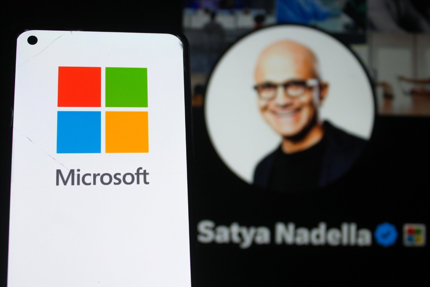 Satya Nadella n'est pas serein pour l'avenir de Microsoft. ©Ahyan Stock Studios / Shutterstock