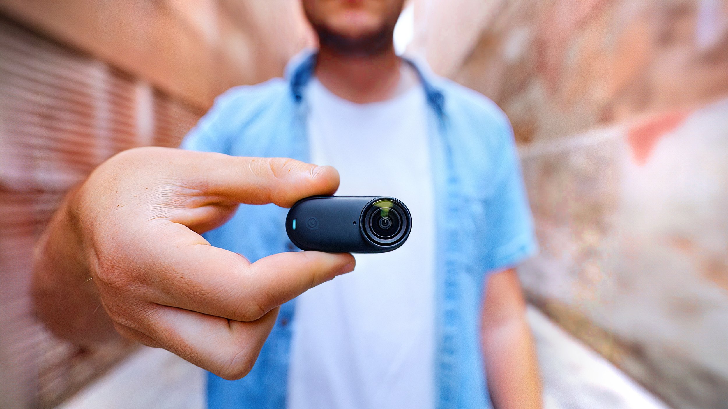 L'Insta360 ne pèse que 39 grammes © Insta360