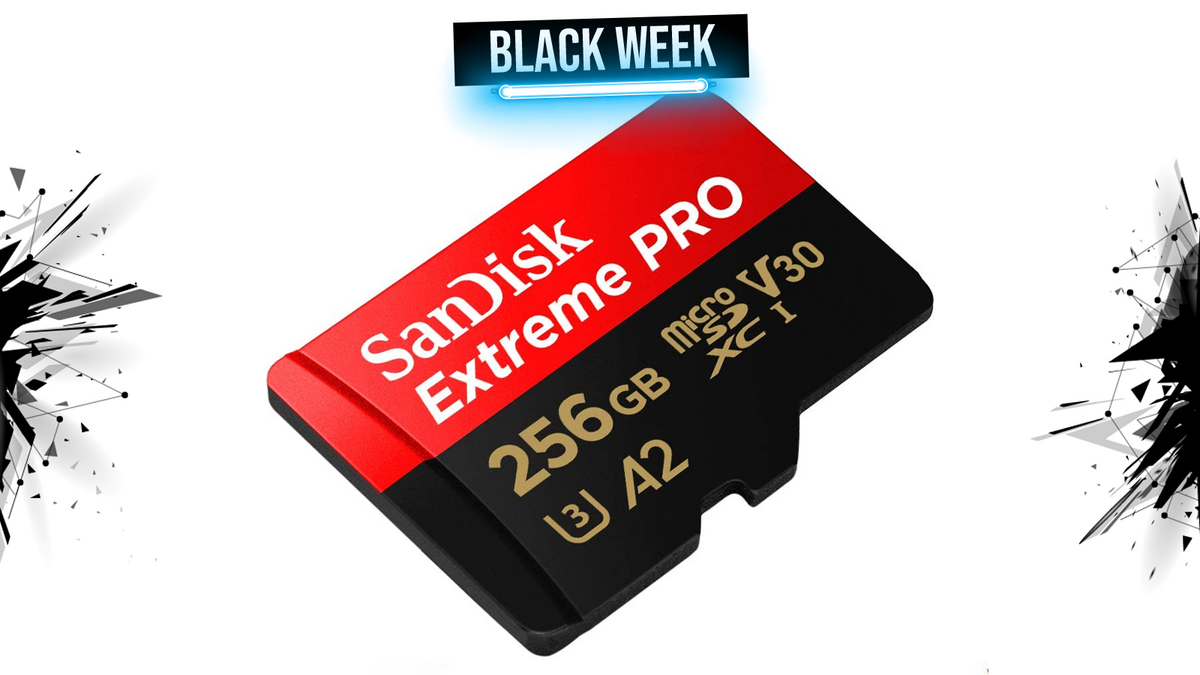 sandisk extreme black week 1600