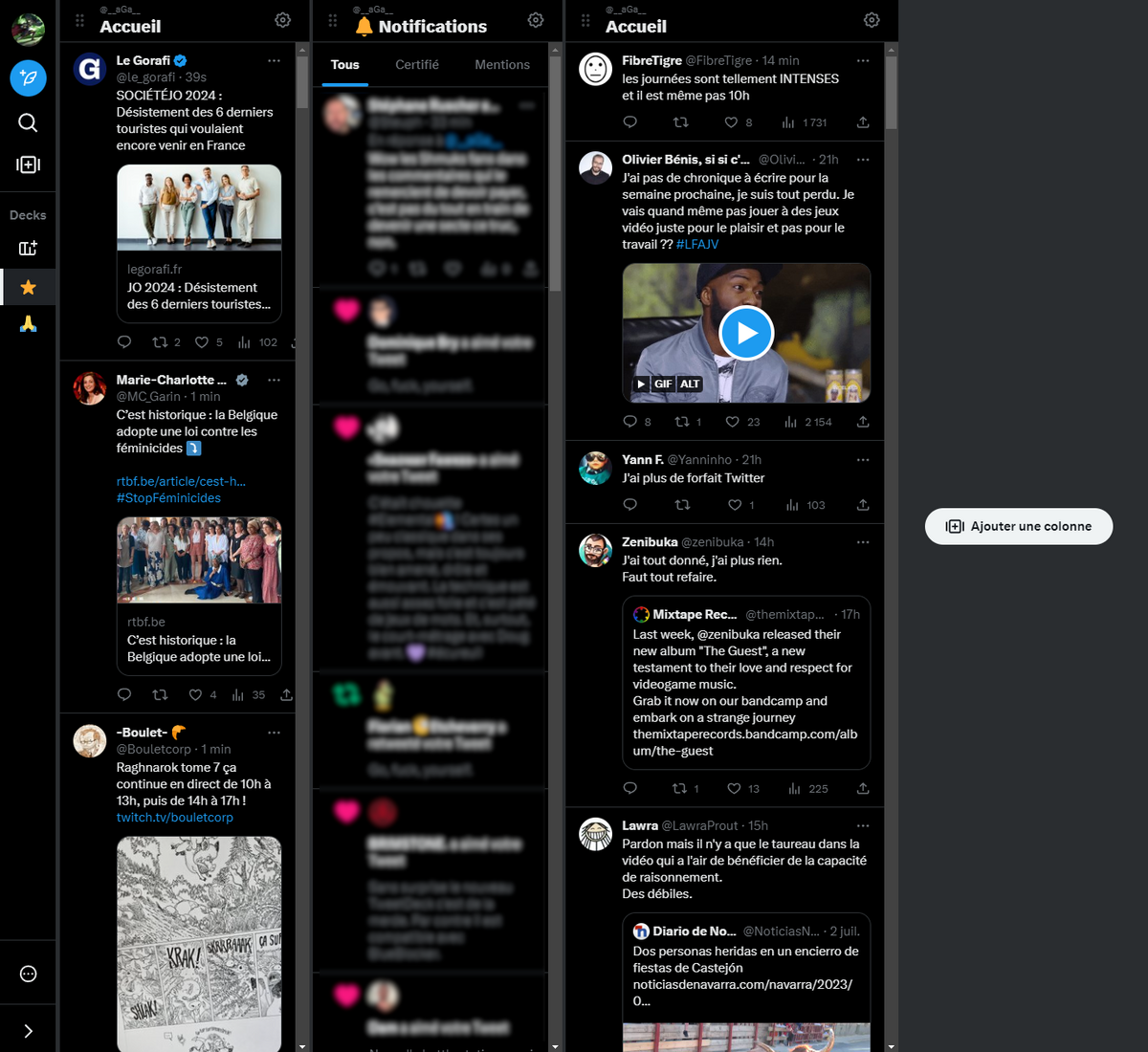 La nouvelle version de TweetDeck, bientôt payante © Twitter