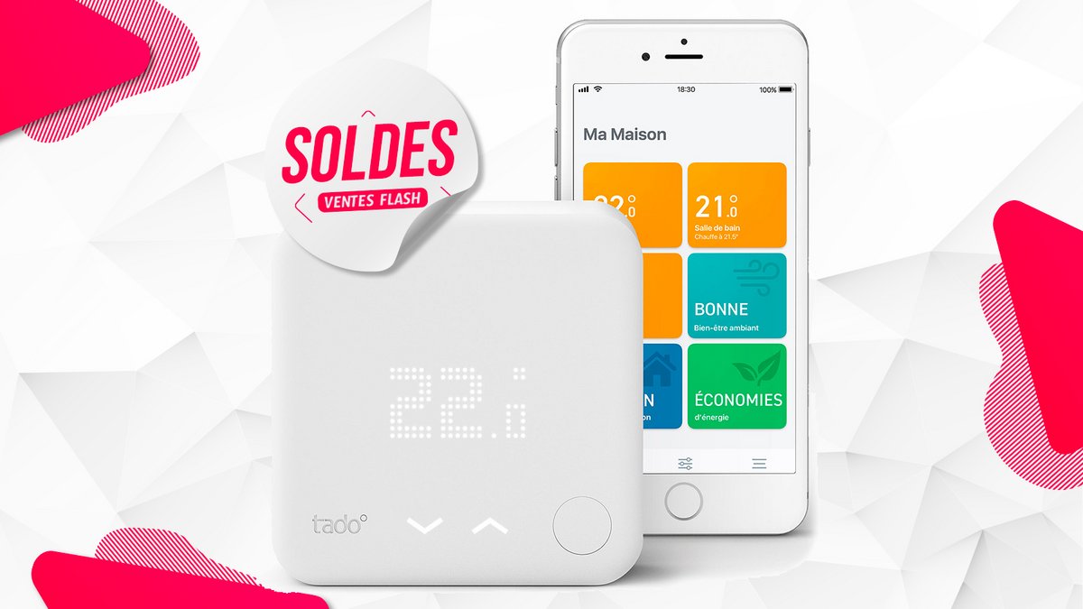 Le kit de démarrage Thermostat Intelligent tado° V3+