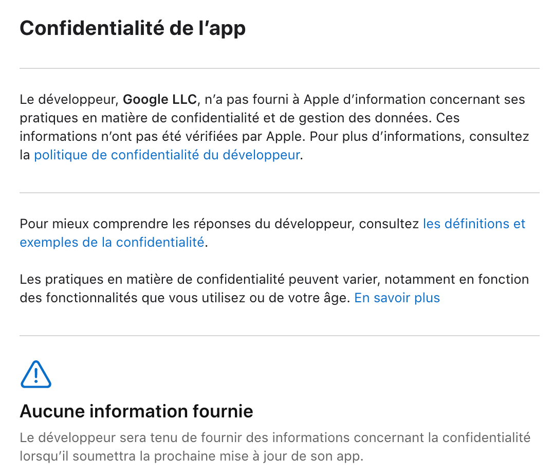 google app store ios