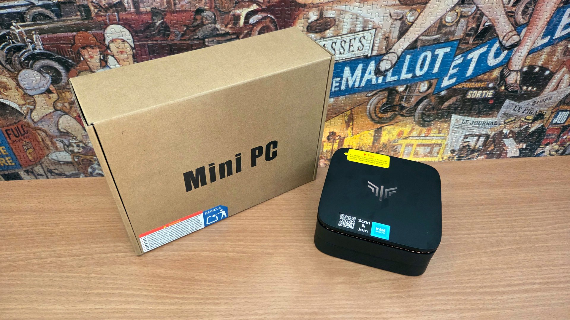 Le mini-PC NiPoGi AK1PLUS N95 est pour ainsi dire l'ordi le moins cher sur le marché. ©Nerces pour Clubic