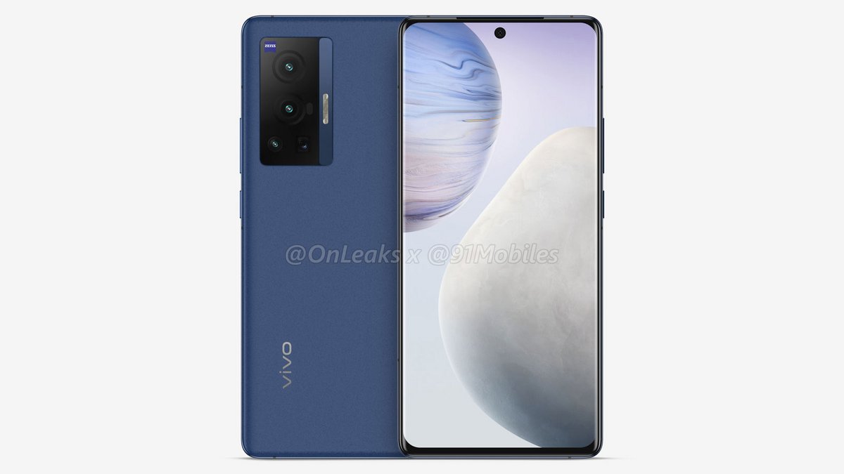 Rendus réalisés pour le Vivo X70 Pro © OnLeaks