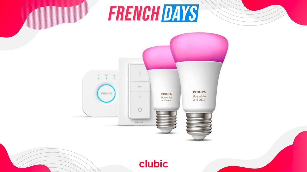 Le pack découverte Philips Hue