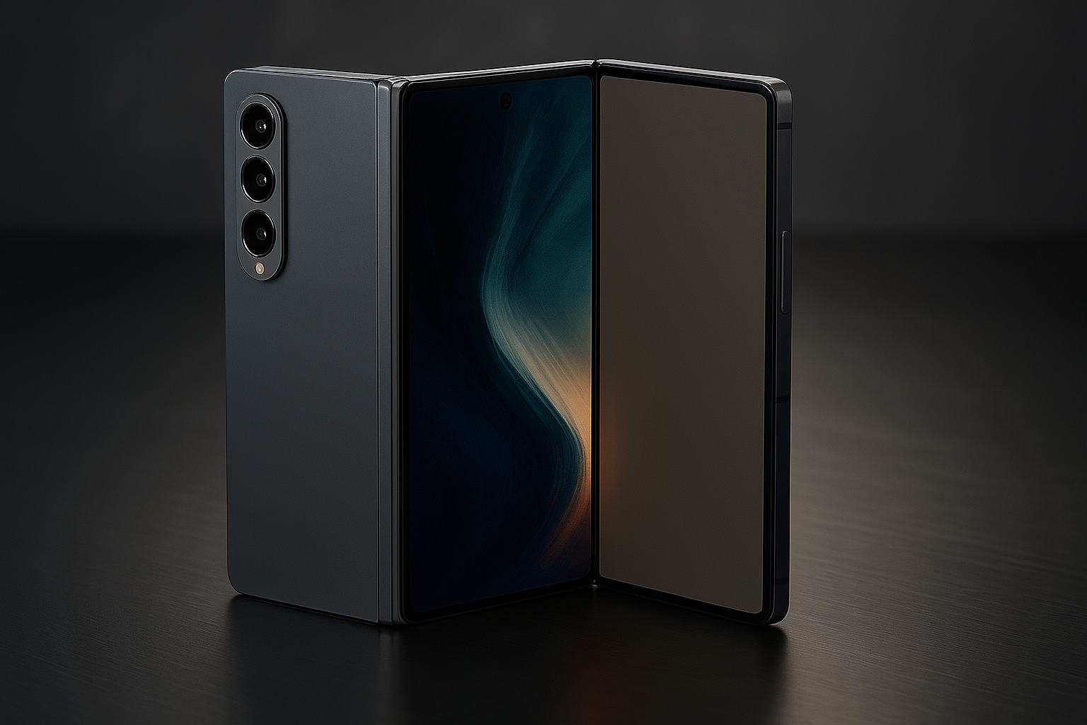 Un concept du G Fold réalisé avec DALL-E 3 ©Colin Golberg / Clubic