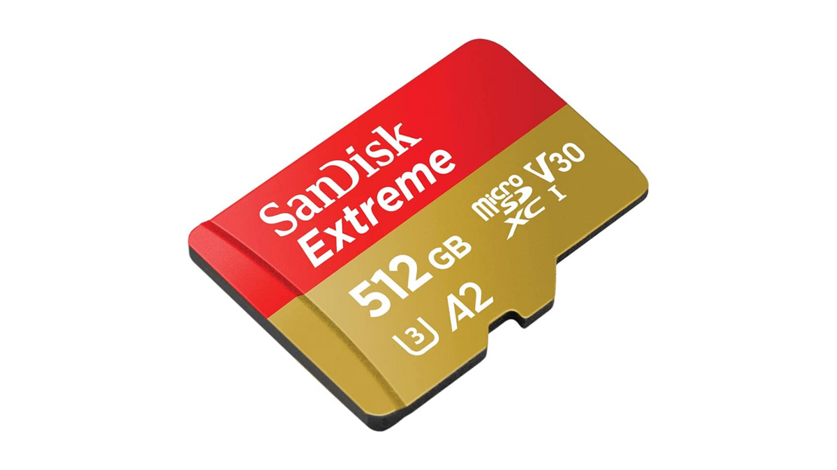 La carte microSD SanDisk 512 Go