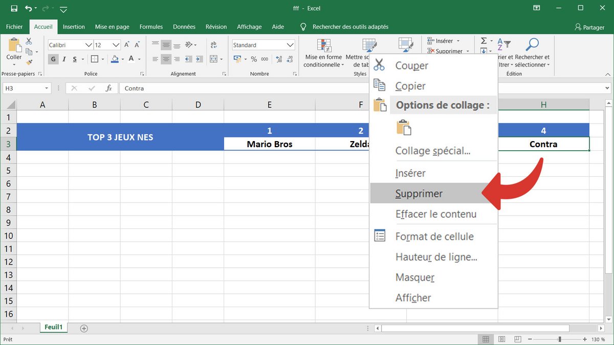 Tuto Excel