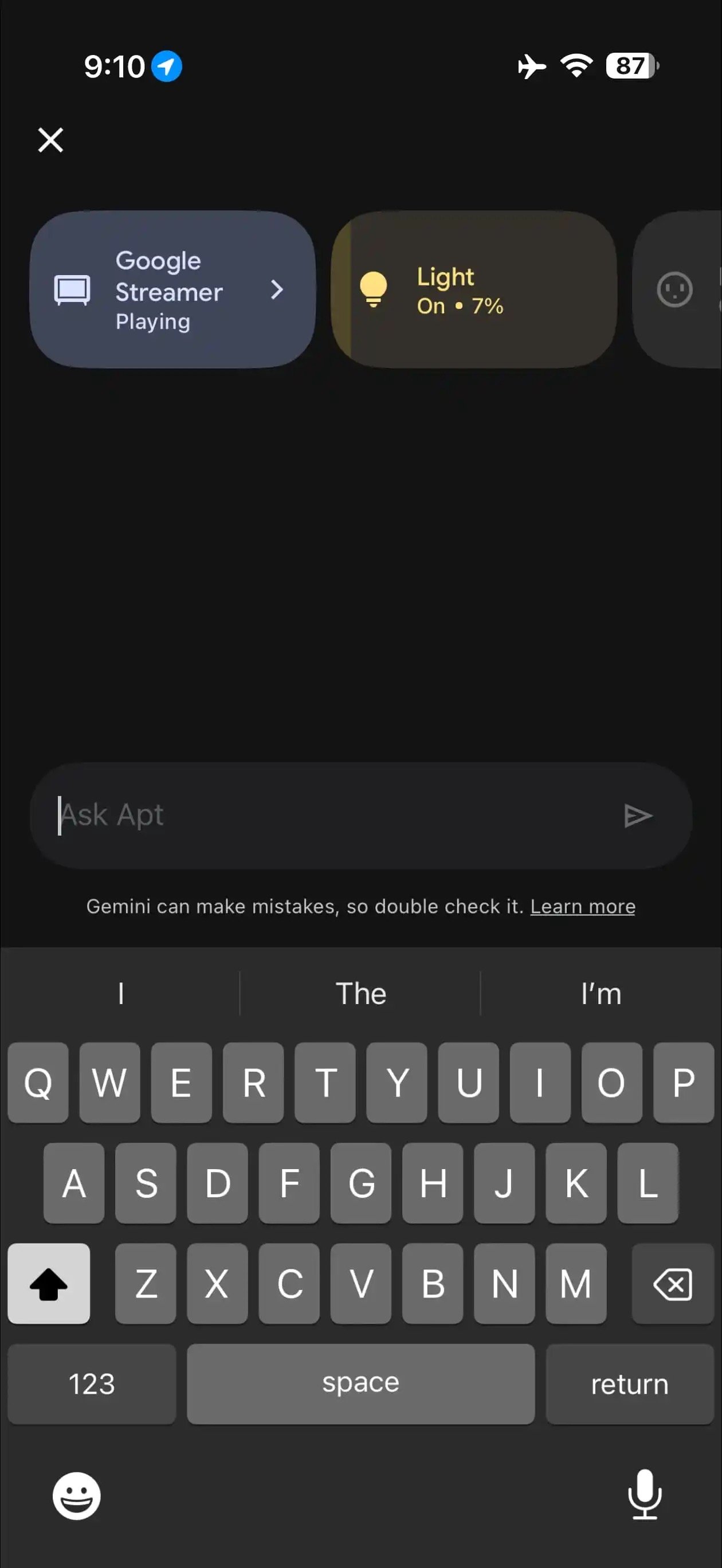 Google Home nouvelle app Boutons