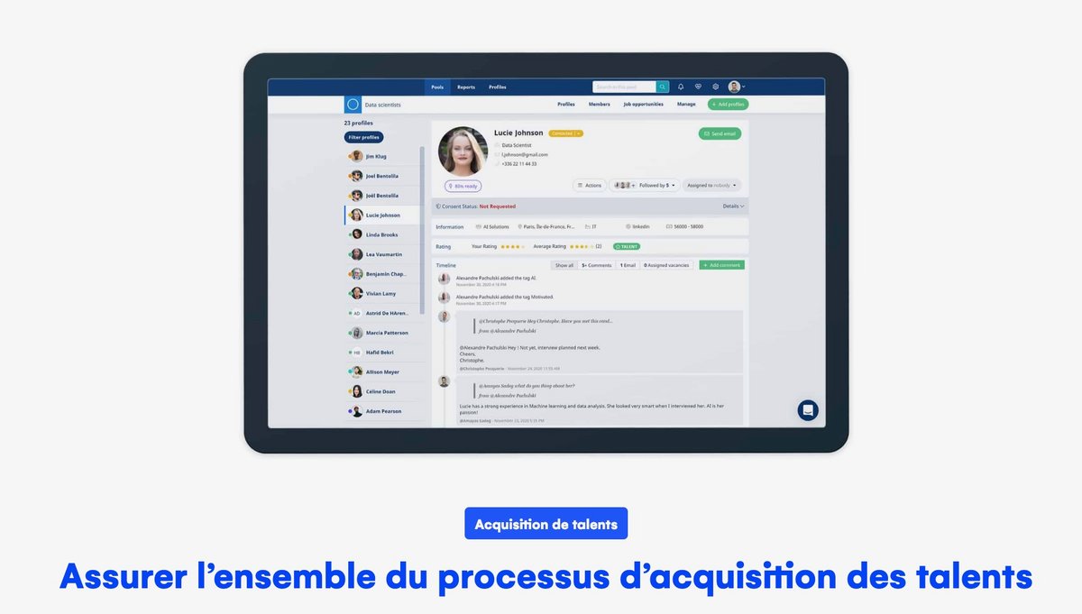 Un outil pour faciliter l'acquisition de talents au sein de votre entreprise © Cegid