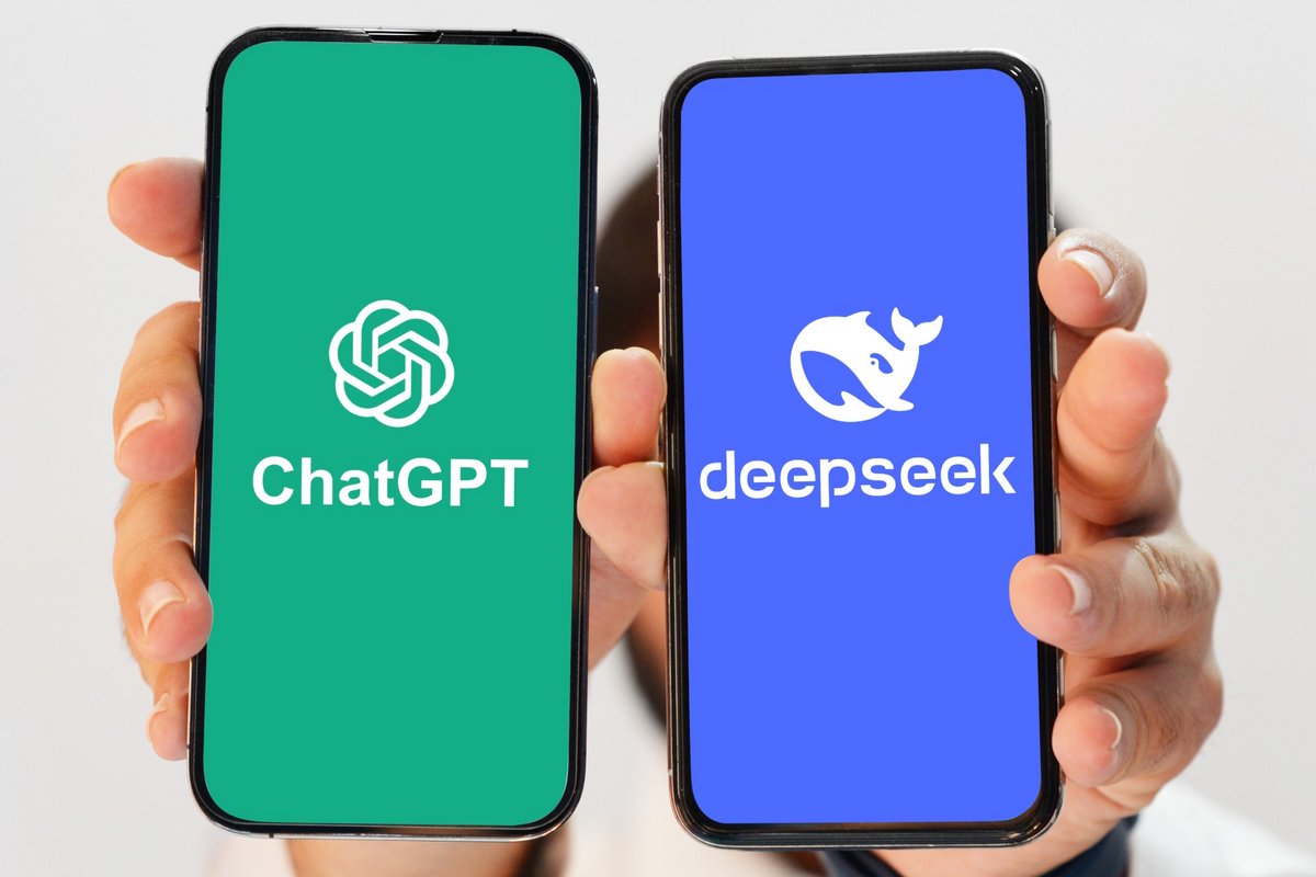 Entre ChatGPT et DeepSeek, qui est le plus fort ? On vous donne la réponse... ©Shutterstock