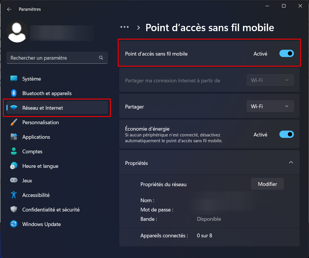 partage connexion nordvpn