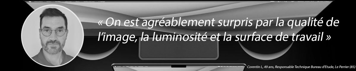LT BenQ MA3201U, avis Corentin 2