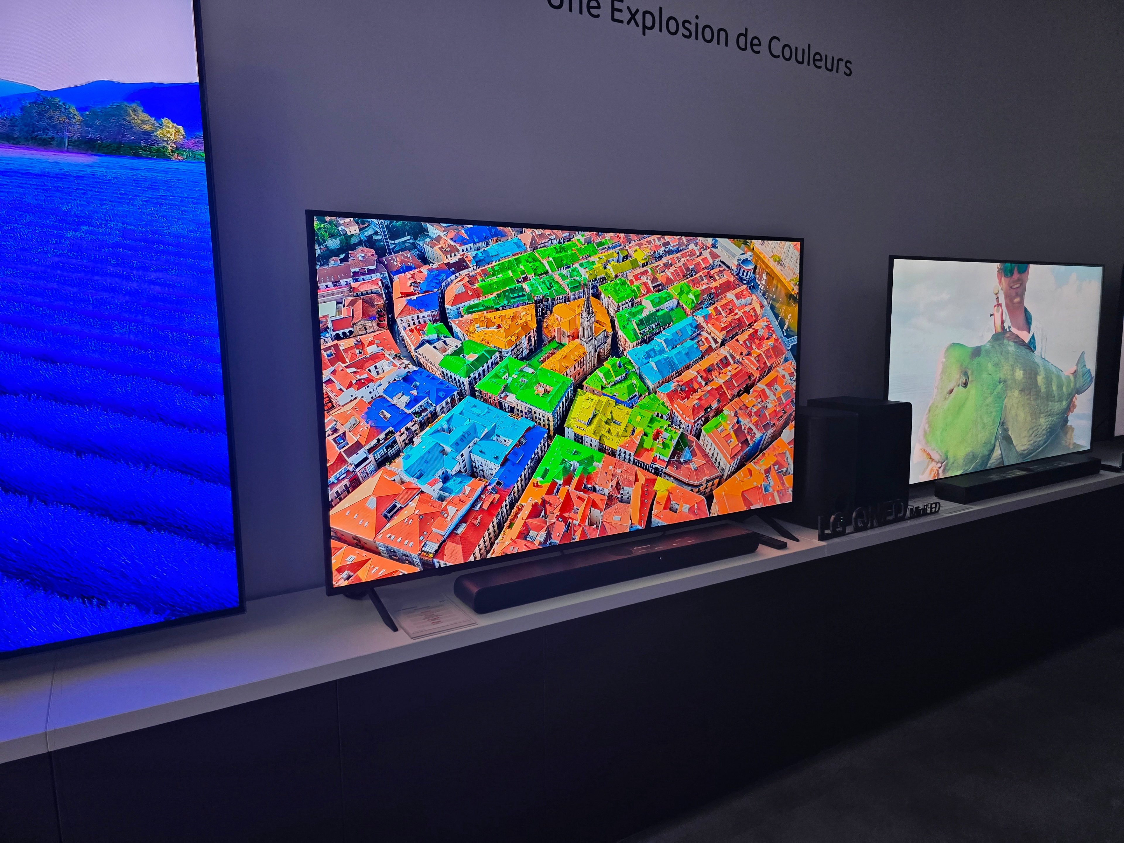 Le LG MRGB85, préfixe "M" pour Mini, et non Micro. © Matthieu Legouge