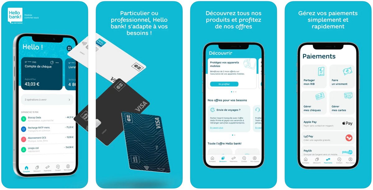 HelloBank - Présentation de la banque en ligne