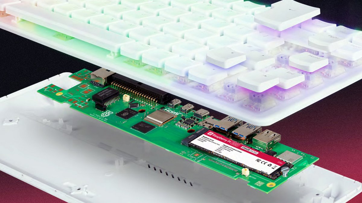 Le Pi 500 promet d'être une machine remarquable de polyvalence. ©Raspberry Pi