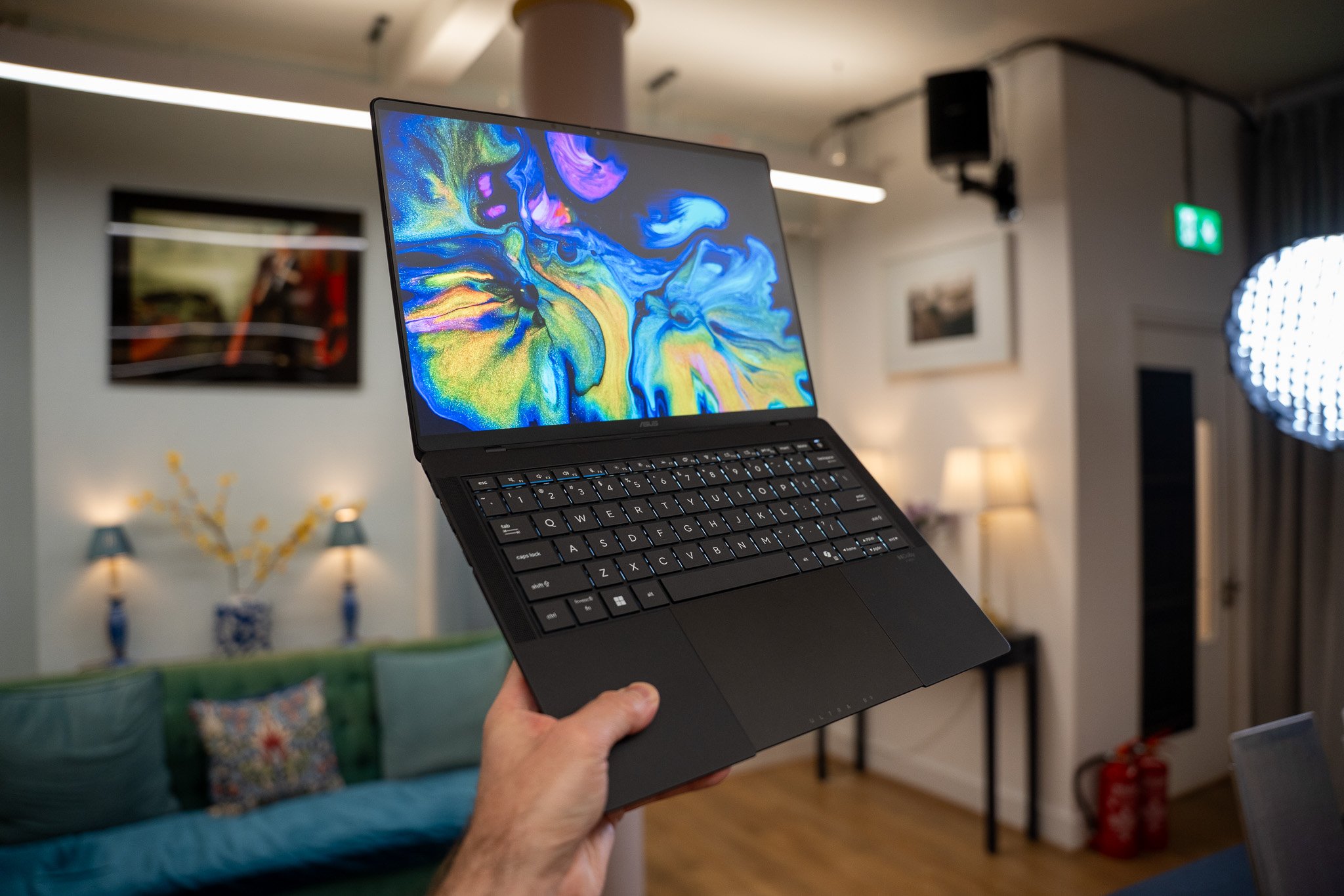 L'ExpertBook Ultra est étrangement à l'aise en altitude © Nathan Le Gohlisse pour Clubic