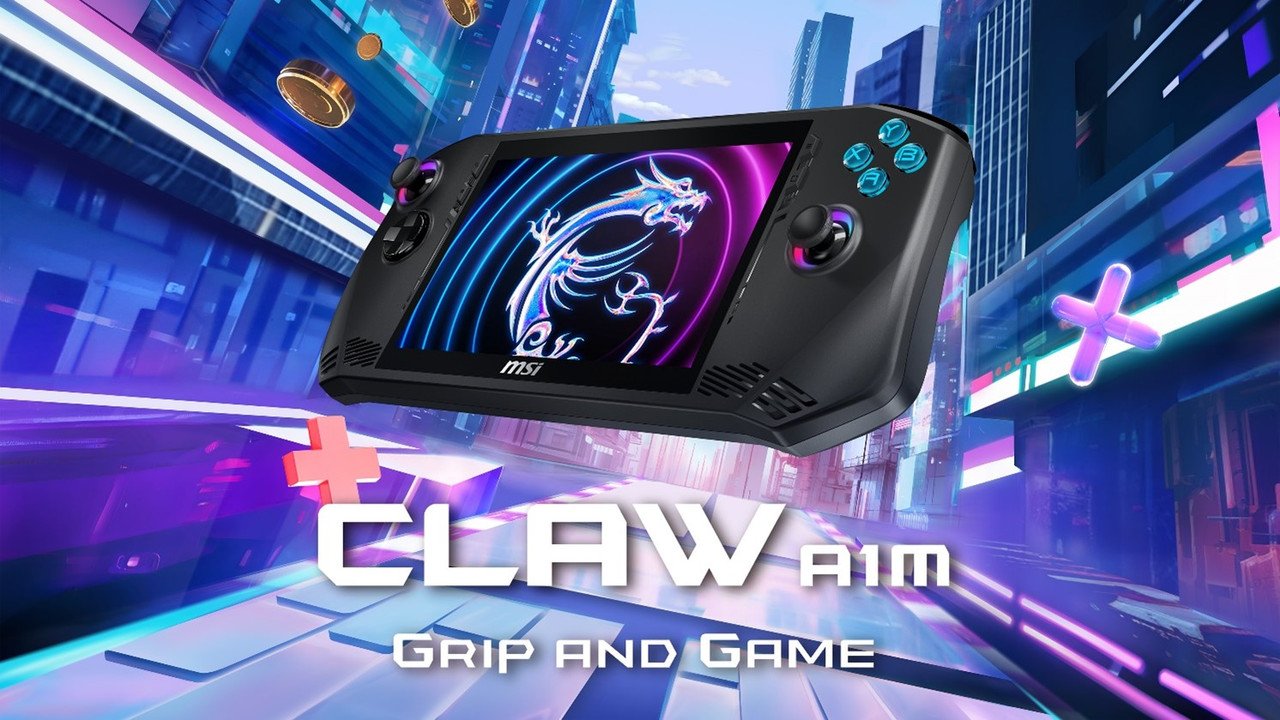 La Claw A1M est la première incursion de MSI/Intel dans les consoles portables © MSI