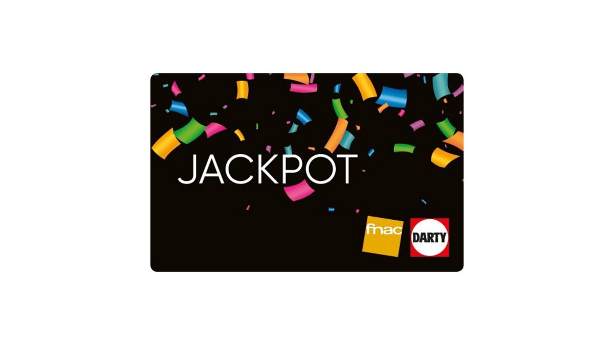 Carte Jackpot Fnac Darty