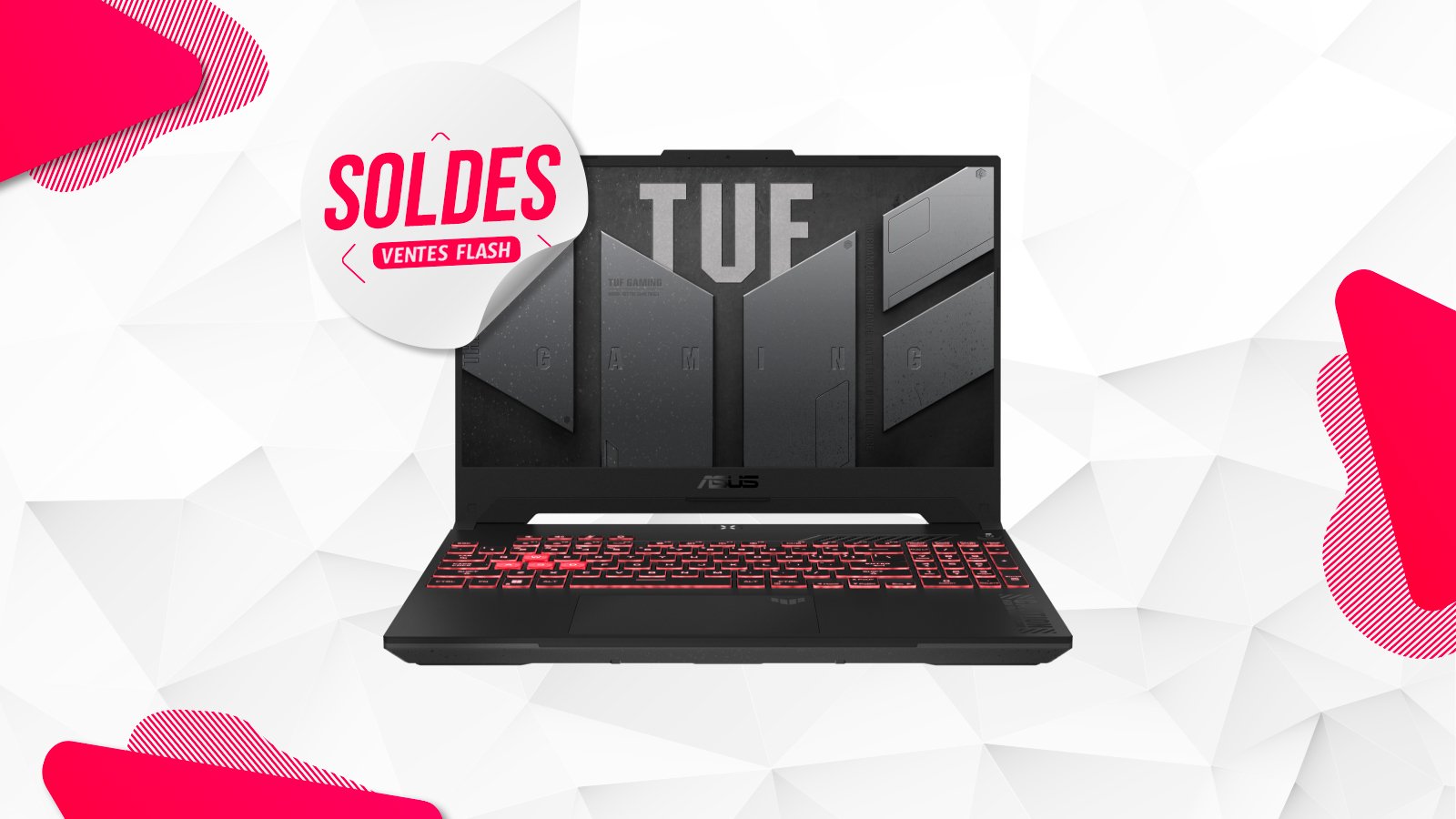 L'ordinateur portable gamer ASUS TUF Gaming A15