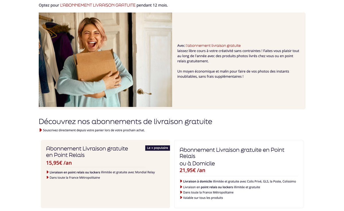 Des abonnements pour les clients réguliers. ©PhotoWeb