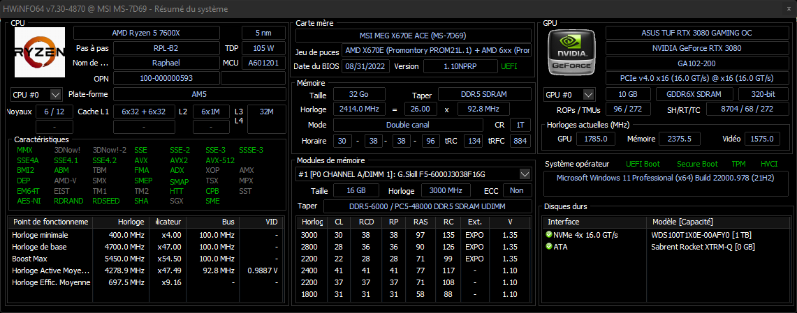 AMD Ryzen 9 7600X