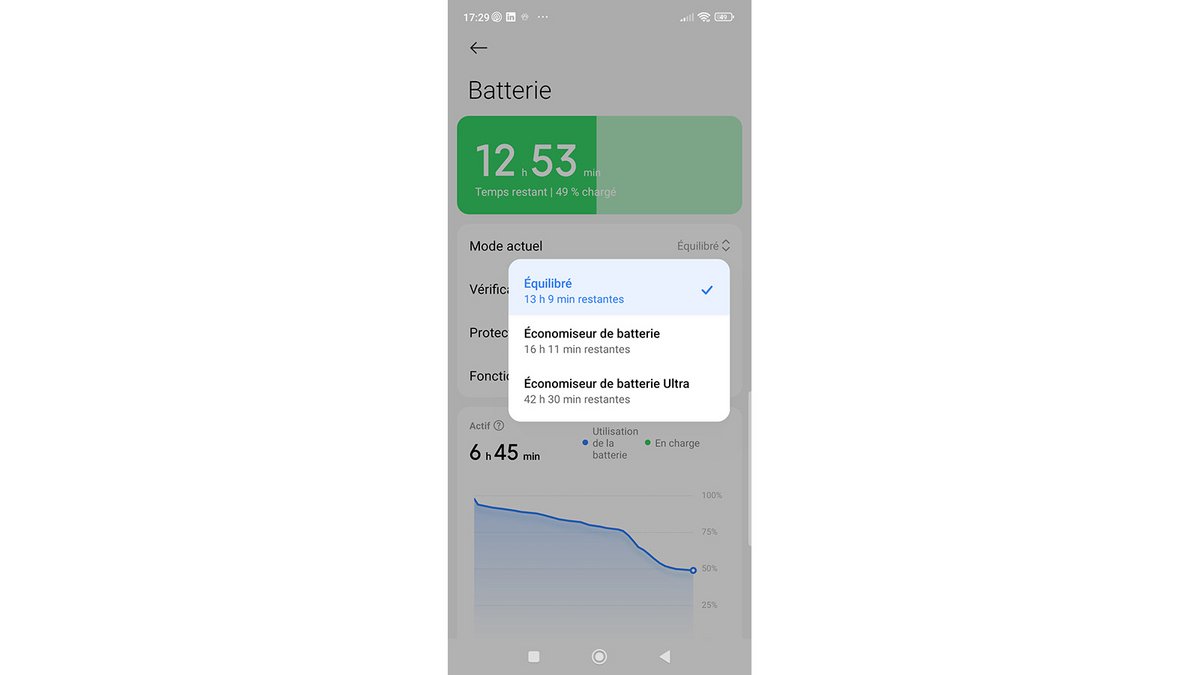 Désactivez l'économiseur de batterie pour ne pas bloquer le VPN © Pascale Duc