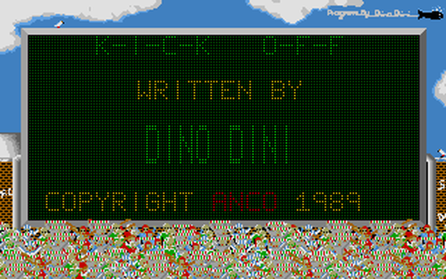 Kick Off (Atari ST) © Moby Games