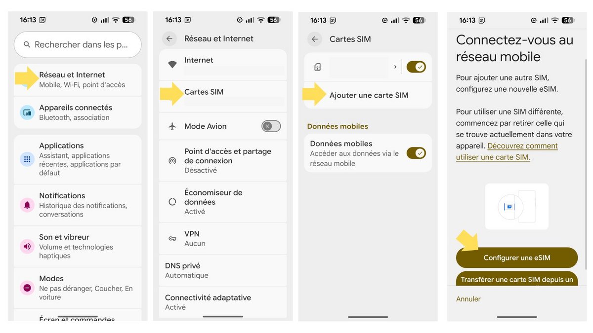 Vérifiez la compatibilité de votre smartphone Android. ©Google