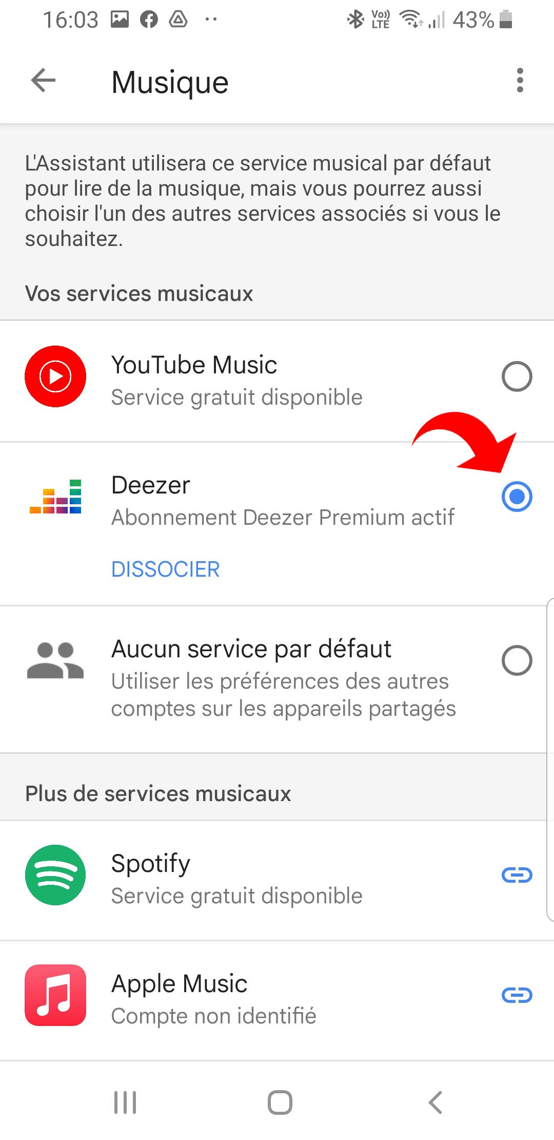 Deezer assistant vocal