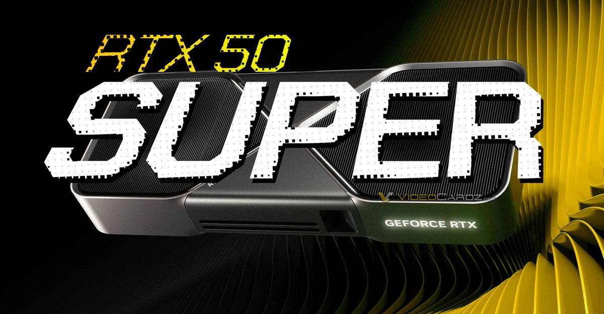 Pour l'heure, on parle surtout de GeForce RTX 5070 et RTX 5070 Ti SUPER. ©VideoCardz