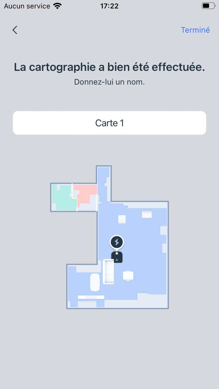 Ecovacs Deebot X2 Cartographie