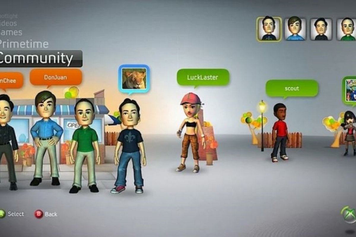 Les Xbox Avatars ont été lancés en 2008, sur la Xbox 360 © Xbox