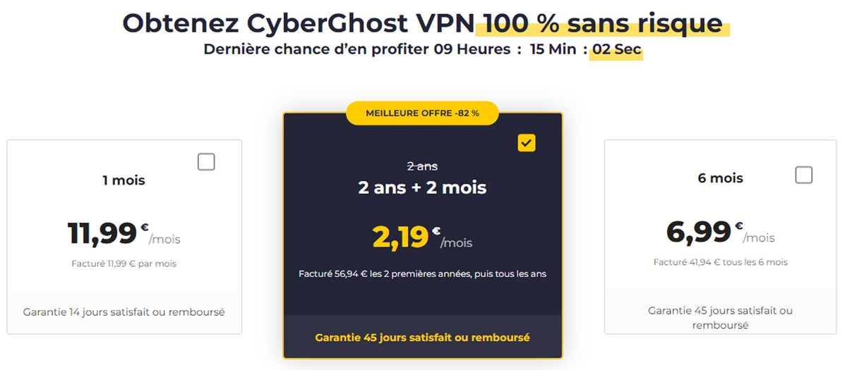 cyberghostVPN