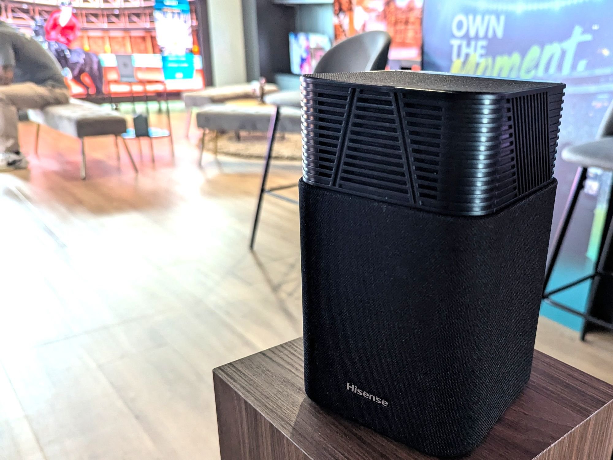 L'ensemble Hisense HT Saturn a pas mal d'avantages sur le papier. ©Guillaume Fourcadier