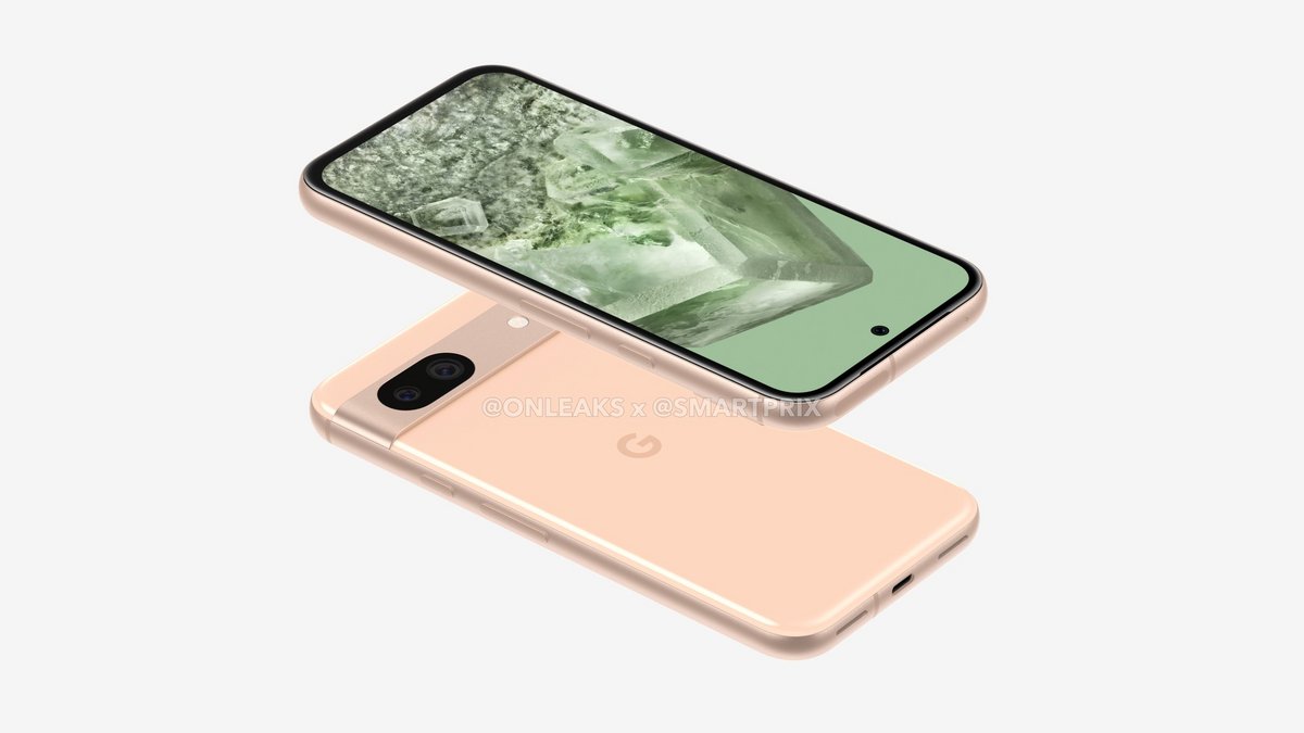 Voici donc un premier rendu de ce à quoi devrait ressembler le Pixel 8.... Désolé, le Pixel 8a ! © Smartprix.com