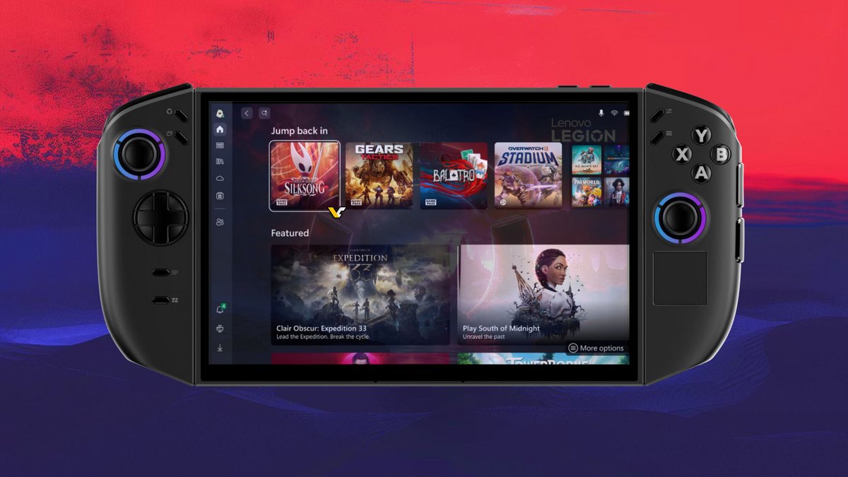 Lenovo profite logiquement de la Xbox Full Screen Experience sur ses consoles. ©VideoCardz