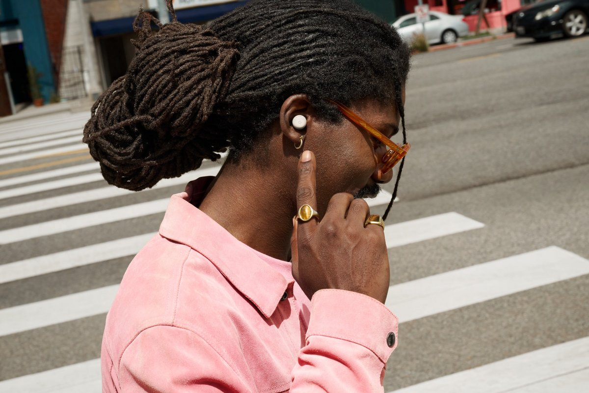 Les  Pixel Buds Pro 2 sont 27% plus compacts que leurs prédécesseurs. © Google