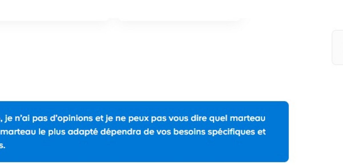 L'avantage et l'inconvénient du chatbot en deux images © Clubic