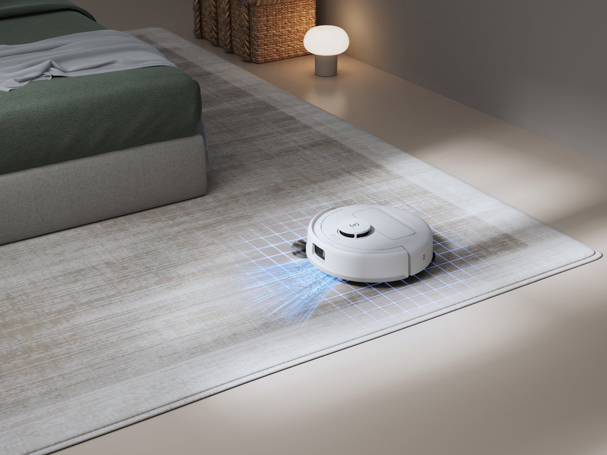 Aspiration des tapis et lavage des sols inclus © Ecovacs