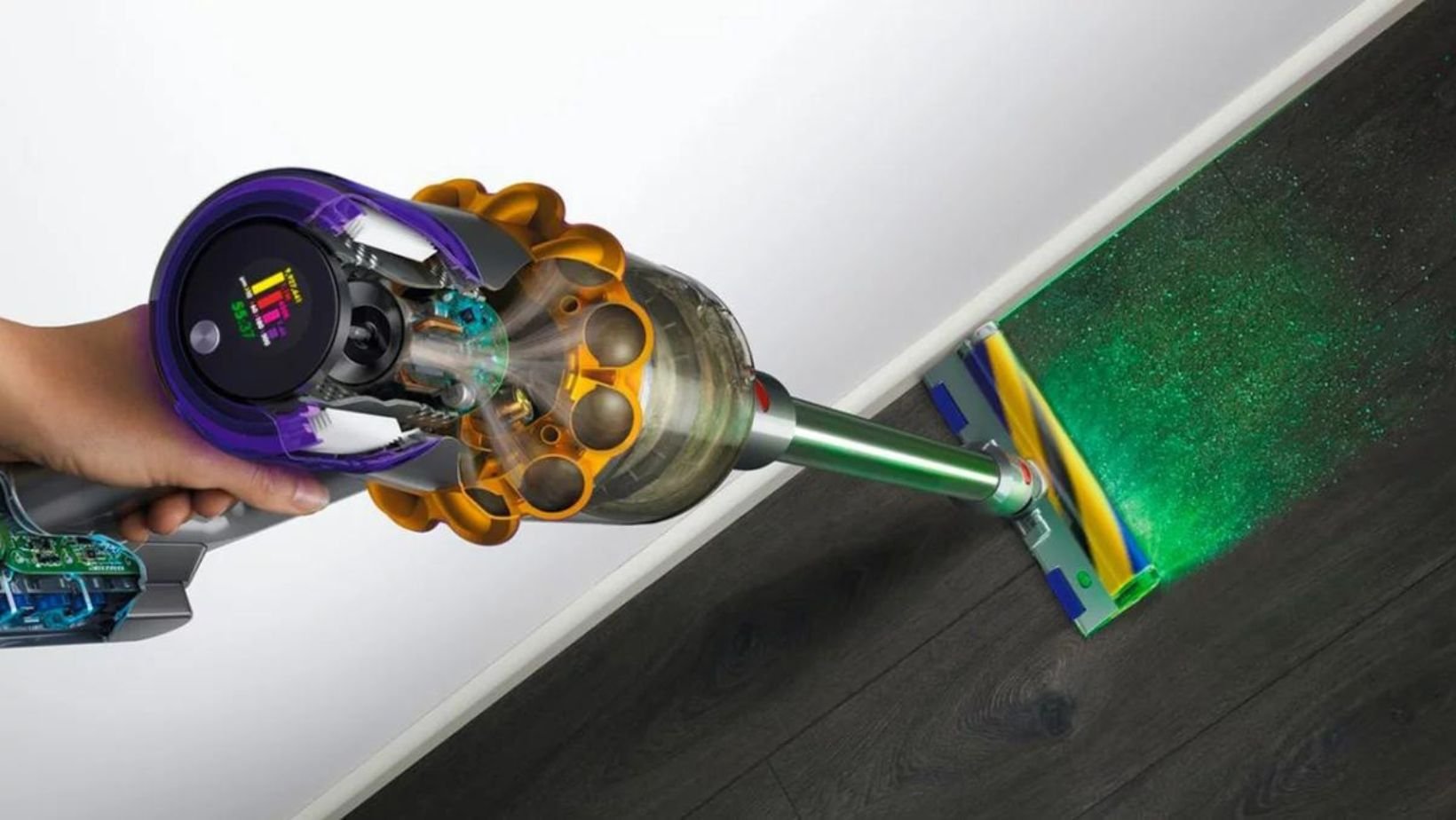 L'aspirateur Dyson V15 Detect Absolute