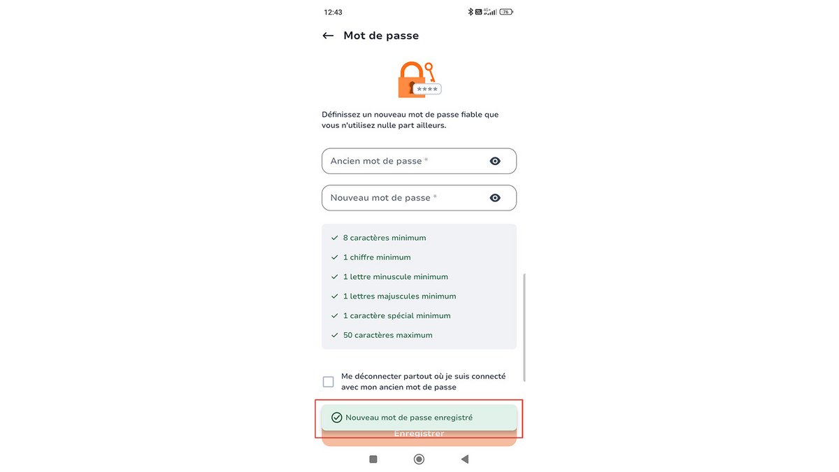 Mot de passe leboncoin modifié © Pascale Duc pour Clubic