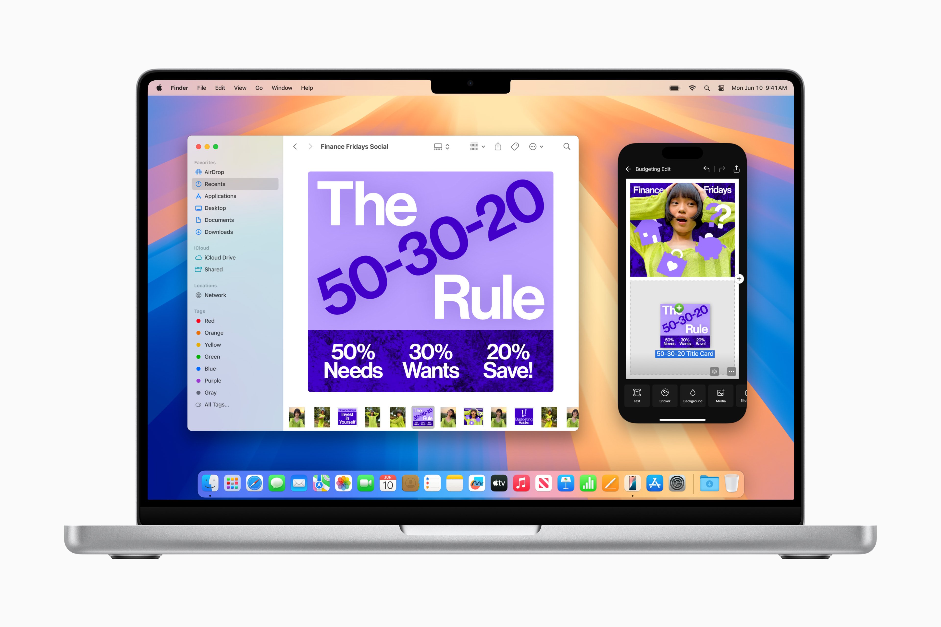 Fonctionnalités de macOS Sequoia © Apple