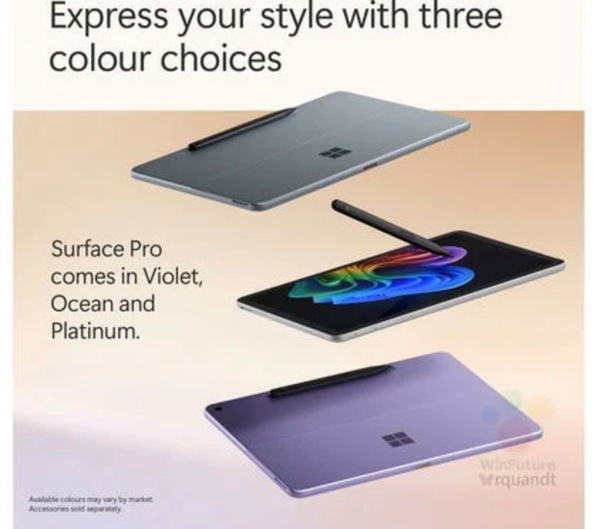 Microsoft Surface Pro 12 leak