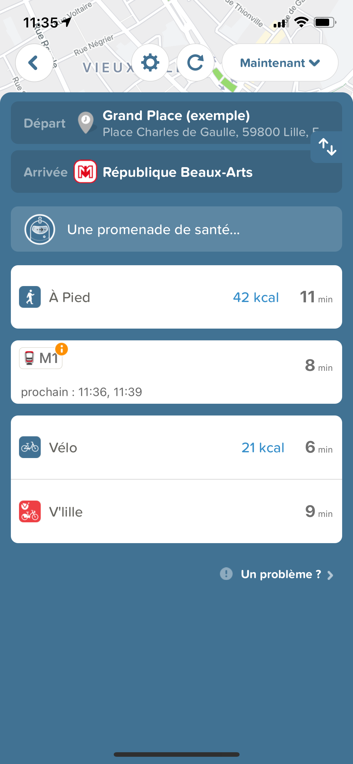 Sélec Apple Watch CityMapper