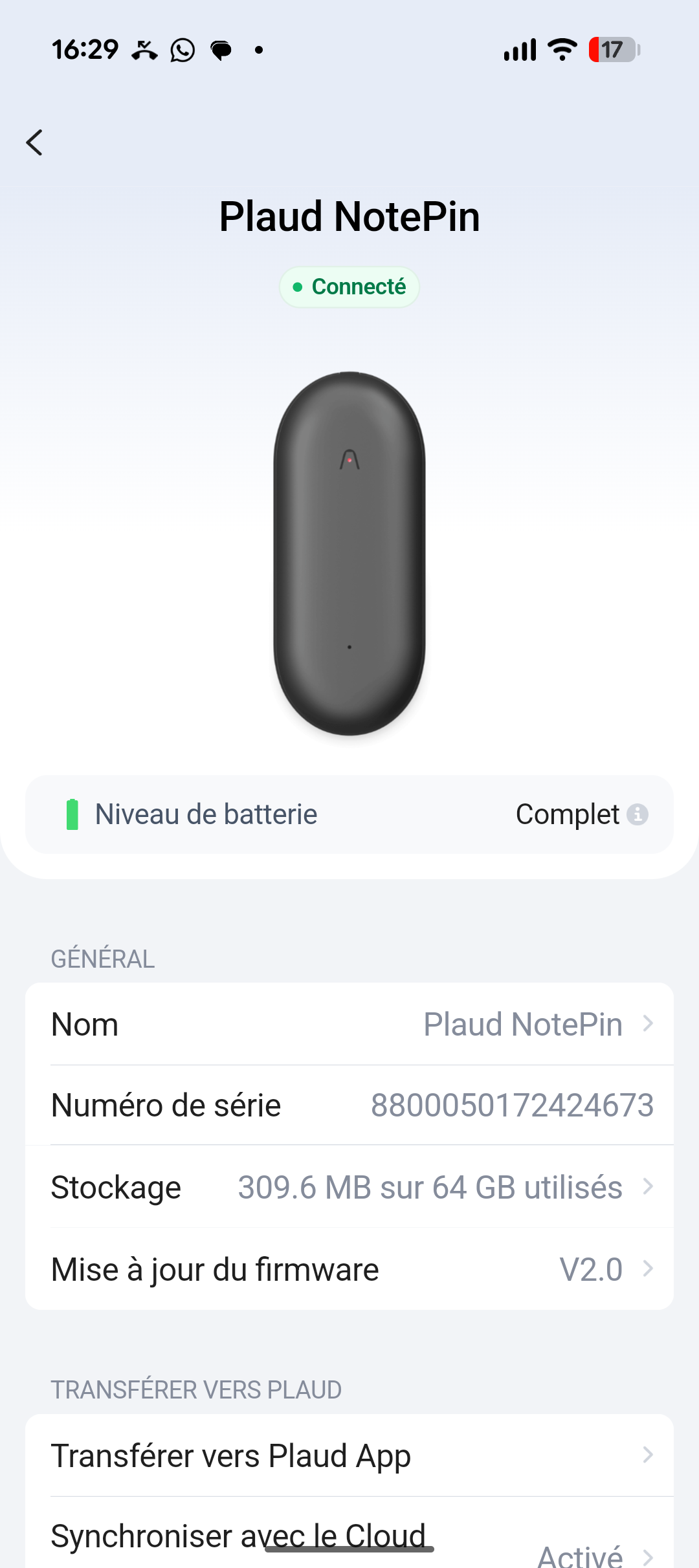 Plaud NotePin