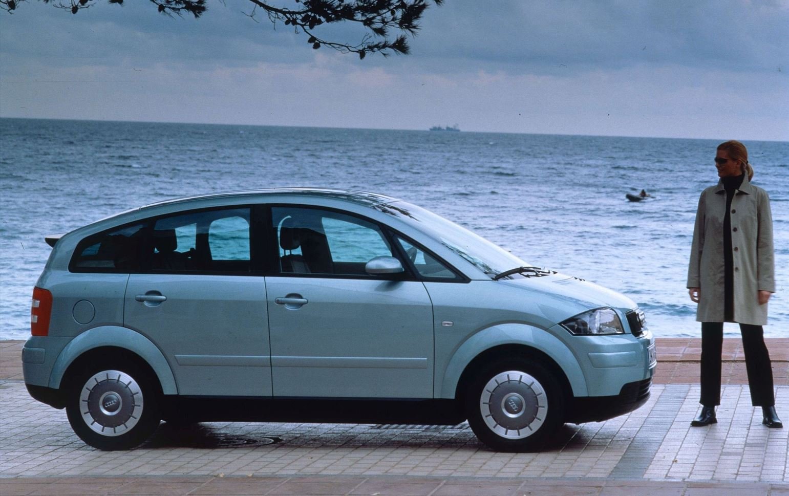 Lancée en 2000, l'Audi A2 sera de retour en 2026, sous une nouvelle forme. ©Audi