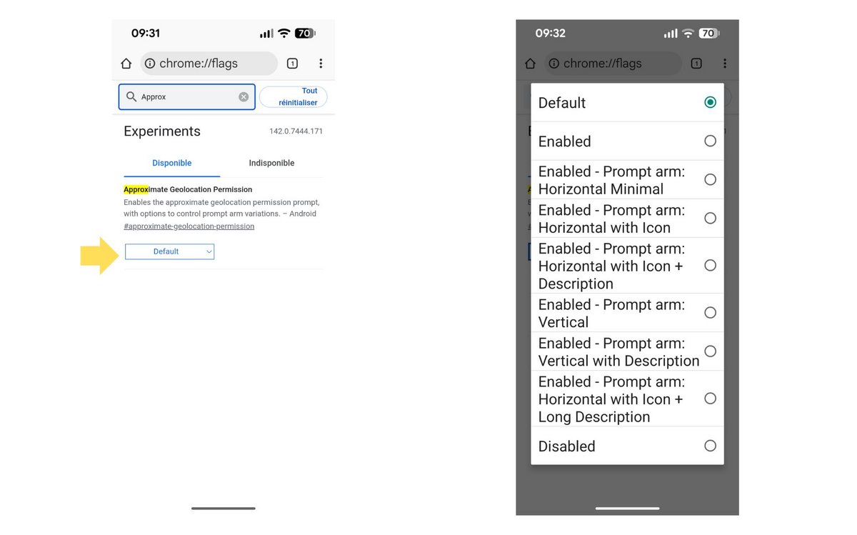 Une nouveauté expérimentale à activer manuellement. ©Google