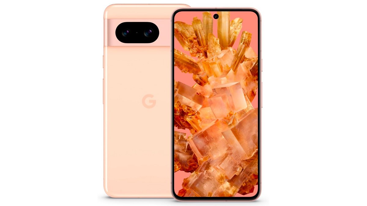 Google Pixel 8 rose