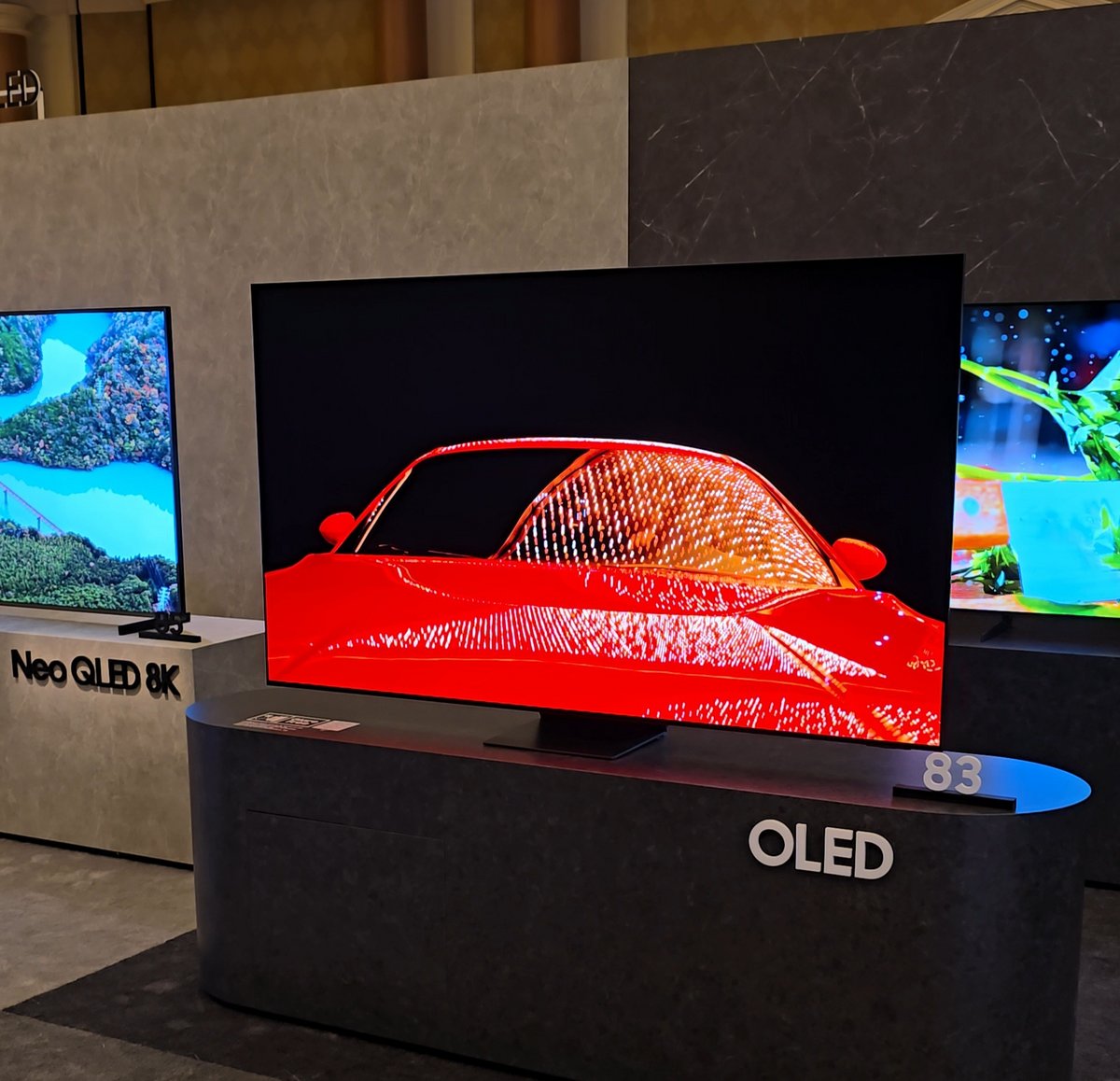 TV OLED S95F : nouveau fleuron de Samsung © Matthieu Legouge